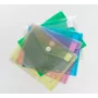 FolderSys 10 documenthoezen DIN A5, kleurig gesorteerd, korrelig, 0,20 mm