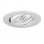 Brumberg TIRREL ronde inbouw-LED-spot 13W 12V wit kantelbaar