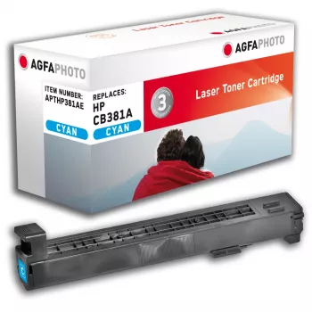 AGFAPHOTO Cyaan compatibele tonercartridge (HP 824A / CB381A) voor HP Color LaserJet CM6030, CM6040, CP6015
