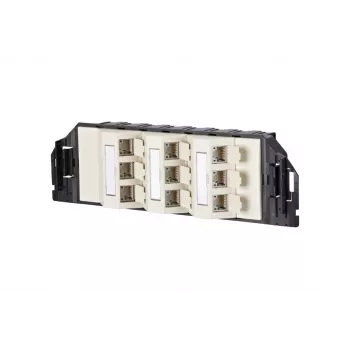 METZ CONNECT RJ45 Keystone-module Cat.6A afgeschermd zwart 1-pack