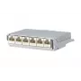 METZ CONNECT BTR E-DAT C6 6x8 AP distributie-patchpaneel - CAT 6 - STP - grijs - 1U - 19 inch