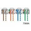 METZ CONNECT BTR E-DAT C6 6x8 AP distributie-patchpaneel - CAT 6 - STP - grijs - 1U - 19 inch