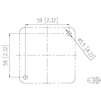 METZ CONNECT E-DAT modulaire behuizing met 12 poorten, lichtgrijs (RAL 7035), IP20, leeg
