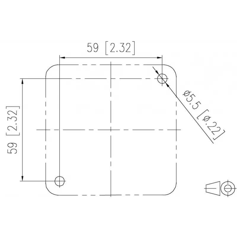 METZ CONNECT E-DAT modulaire behuizing met 12 poorten, lichtgrijs (RAL 7035), IP20, leeg