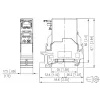 METZ CONNECT RJ45 Keystone-module Cat.6A STP grijs (RAL 7035) 1401906113KE