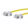 METZ CONNECT E-DAT Industry patchkabel V6 IP67 Cat6 SF/UTP 15m geel