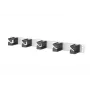METZ CONNECT BTR Cable Manager 1RU - kabelmanagementpaneel - geanodiseerd aluminium - 1U - 19 inch