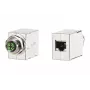 METZ CONNECT M12 D-gecodeerde bus, 8-polig, schroefaansluiting, afgeschermd, IP67