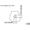 METZ CONNECT M12 D-gecodeerde bus, 8-polig, schroefaansluiting, afgeschermd, IP67