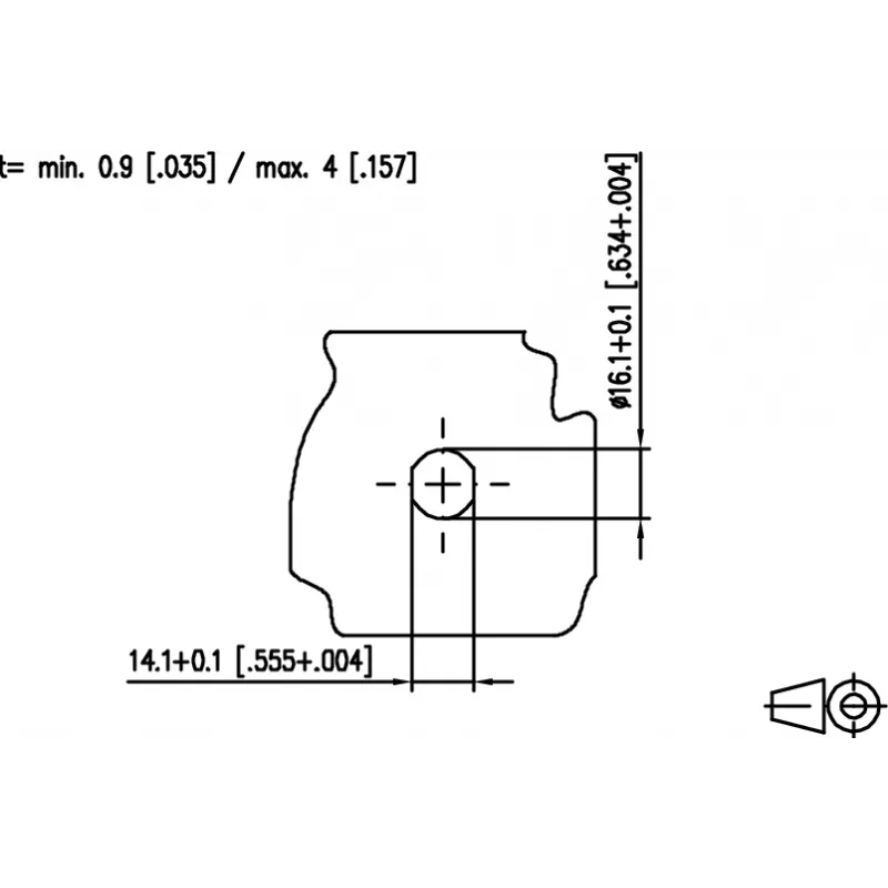 METZ CONNECT M12 D-gecodeerde bus, 8-polig, schroefaansluiting, afgeschermd, IP67