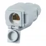 Metz Connect Cat.6A RJ45 koppeling 1-poorts lichtgrijs 1309515003-E