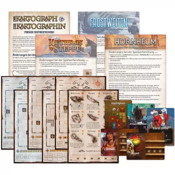 Pegasus Spiele De Kartograaf & De Kartografe: Verre expedities uitbreiding