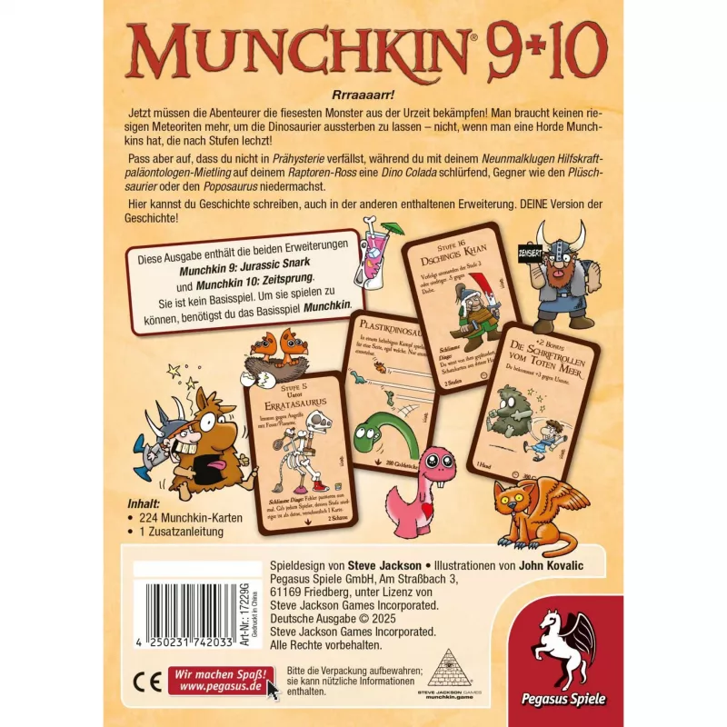 PEGASUS Munchkin 9+10 uitbreiding
