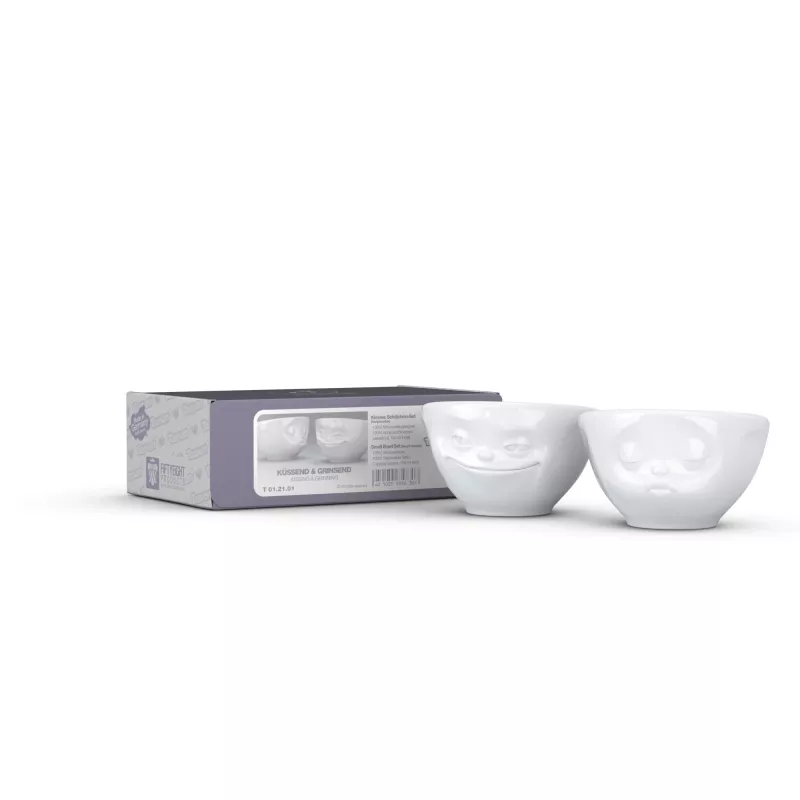 FIFTYEIGHT PRODUCTS kommenset klein 100ml Grinning & Kissing White