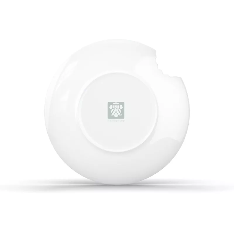 FIFTYEIGHT PRODUCTS FIFTYEIGHT 2 taartborden met bitrand Ø 20 cm wit