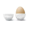 FIFTYEIGHT PRODUCTS eierdopjesset nr. 3 - Happy & Grumpy White