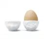 FIFTYEIGHT PRODUCTS eierdopjesset nr. 3 - Happy & Grumpy White