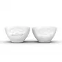 FIFTYEIGHT PRODUCTS bowlset 100ml - Laughing & Delicious White
