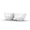 FIFTYEIGHT PRODUCTS bowlset 100ml - Laughing & Delicious White