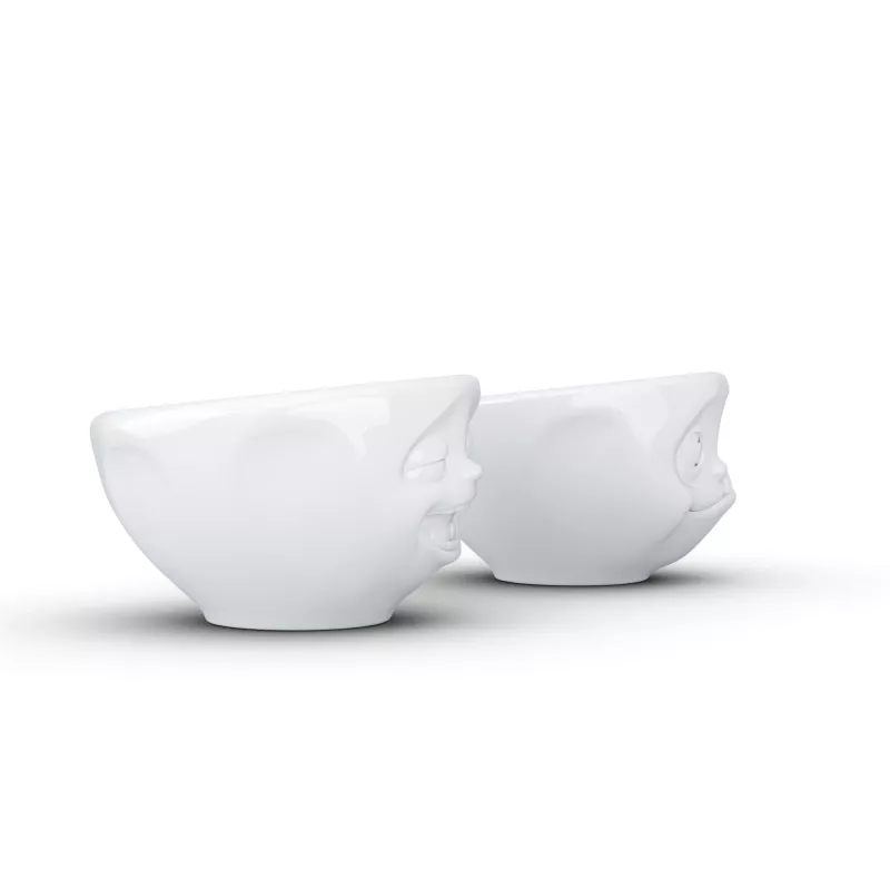FIFTYEIGHT PRODUCTS bowlset 100ml - Laughing & Delicious White