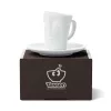 FIFTYEIGHT PRODUCTS espressokopje met oor 80ml - Cheerful White