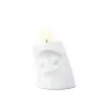 FIFTYEIGHT PRODUCTS FIFTYEIGHT Candle Snuggle CUDDLY Kleine Kandelaar Wit