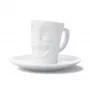 FIFTYEIGHT PRODUCTS FIFTYEIGHT Espressokopje met oor 80ml - Funny Wit