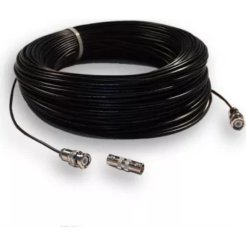 Güde 0134-10 coaxkabel 10 m BNC zwart