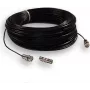 Güde 0134-10 coaxkabel 10 m BNC zwart