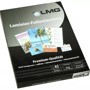 LMG lamineerhoezen A5 glanzend 100-pack 175 micron