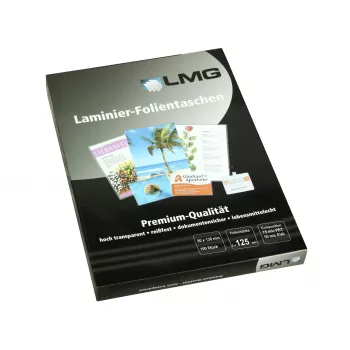 LMG lamineerhoezen glanzend voor klein formaat 100 stuks