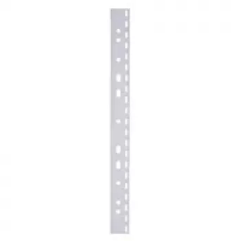LMG Signaltechnologie 100 opberghechtstroken voor plastic bindapparaat, transparant, 2-tands, A4