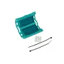 HellermannTyton kabelbinderbevestiging 435-00650 groen polypropyleen zelfklevend 47x27mm