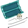 HellermannTyton kabelbinder-bevestigingssokkel groen polypropyleen 55x35mm -20 tot 90°C 1 stuk