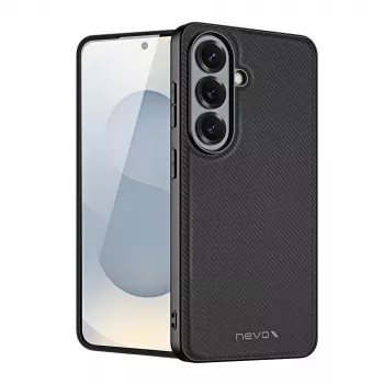 Nevox StyleShell NYLO Case voor Samsung Galaxy S26, zwart
