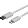 SHIVERPEAKS Flexline USB-C naar Lightning kabel, PD, wit, 1,0 m (FL31-13051)