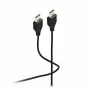 SHIVERPEAKS Flexline DisplayPort 1.2 kabel, stekker naar stekker, UHD 4K, extra dun, zwart, 0,5 m