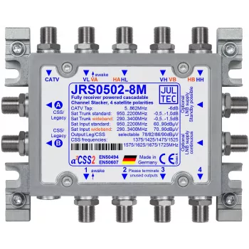 JULTEC JRS0502-8M single cable-multiswitch 5/2/8 UB