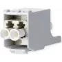 METZ CONNECT OpDAT LC duplex multimode module, keramische ferrule, beige