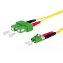 METZ CONNECT OpDAT patchkabel SC-D APC/LC-D APC OS2 1,0 m - singlemode vezel