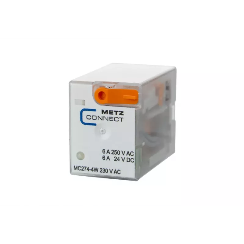 METZ CONNECT Relais 274 230VAC 4PDT LED industriesteekrelais 110017051407