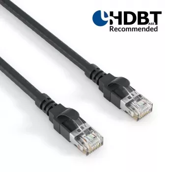 PureLink AVIT Media Series CAT 6a SFTP patchkabel RJ-45 (M) naar RJ-45 (M) 25 m zwart LSZH