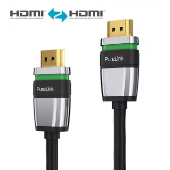 PureLink Ultimate Series Ultra High Speed HDMI-kabel met Ethernet 1,0 m, drievoudig afgeschermd, zwart, 8K 60Hz