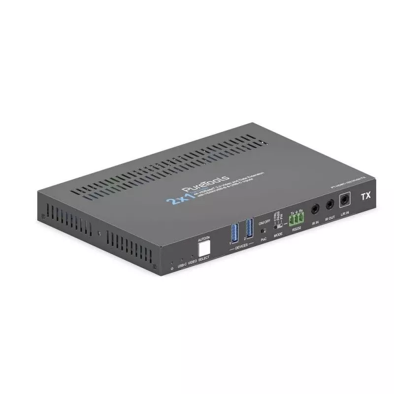 PureLink 2x1 18Gbps HDBaseT 3.0 KVM-zender