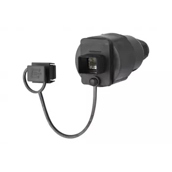 METZ CONNECT E-DAT Industry IP67 V4 kabelkoppeling RJ45 Field Jack-inzetstuk Cat.6