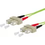 Metz Connect OpDAT glasvezel-patchkabel SC-duplex naar SC-duplex OM5 10 m