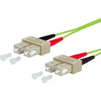 METZ CONNECT OpDAT patchkabel SC-duplex/SC-duplex OM5, 2,0 m
