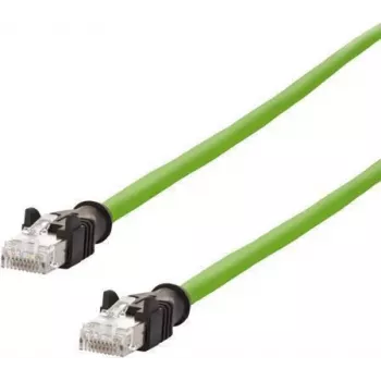 Metz Connect CAT 6a S/FTP-patchkabel 1 m groen PUR-mantel
