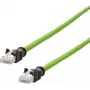 Metz Connect CAT 6a S/FTP-patchkabel 1 m groen PUR-mantel