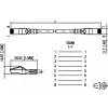 METZ CONNECT 1308453002-E Cat6a SF/UTP netwerk-patchkabel 3 m magenta